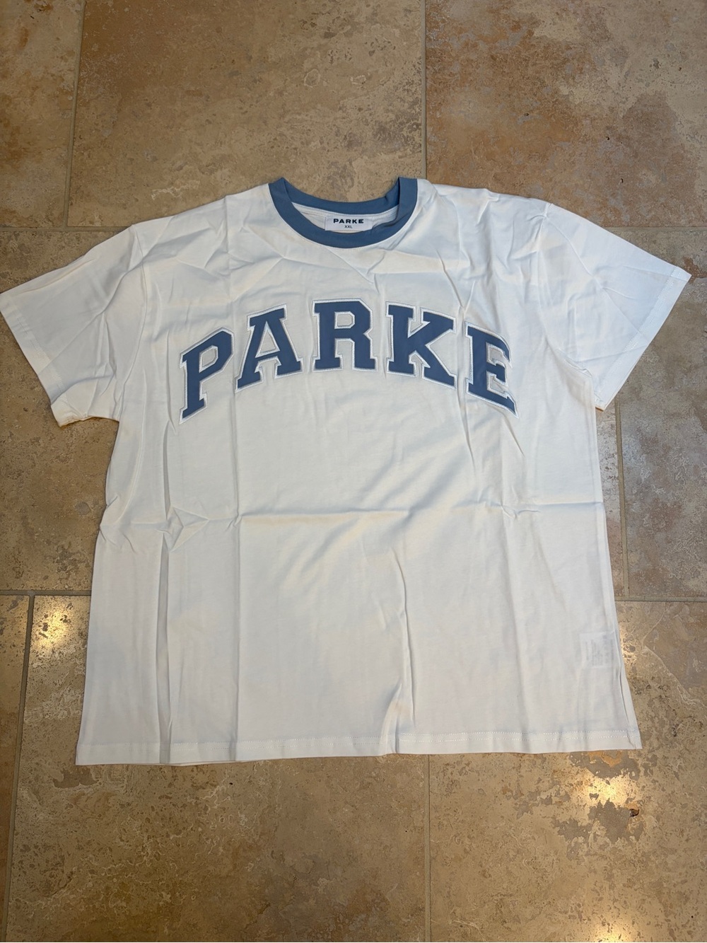 PARKE Varsity T-Shirt in Sky